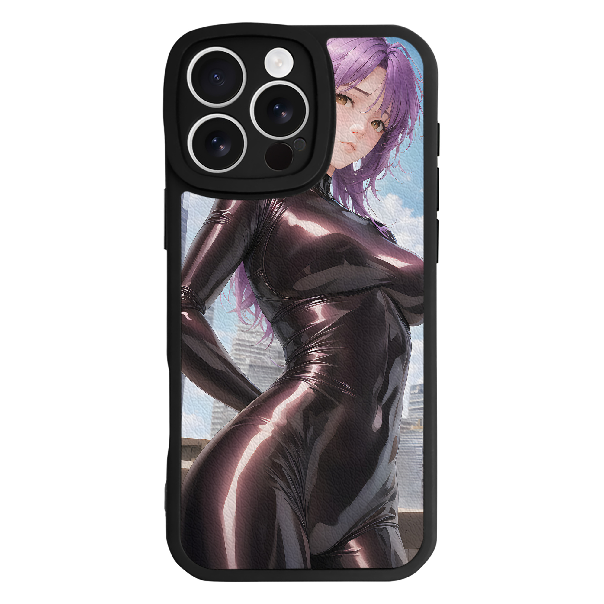 （画像用） EVA 新世紀エヴァンゲリオン 【iPhone 16シリーズ対応】シリコンスマホケース（レザー調） 材質：シリコン